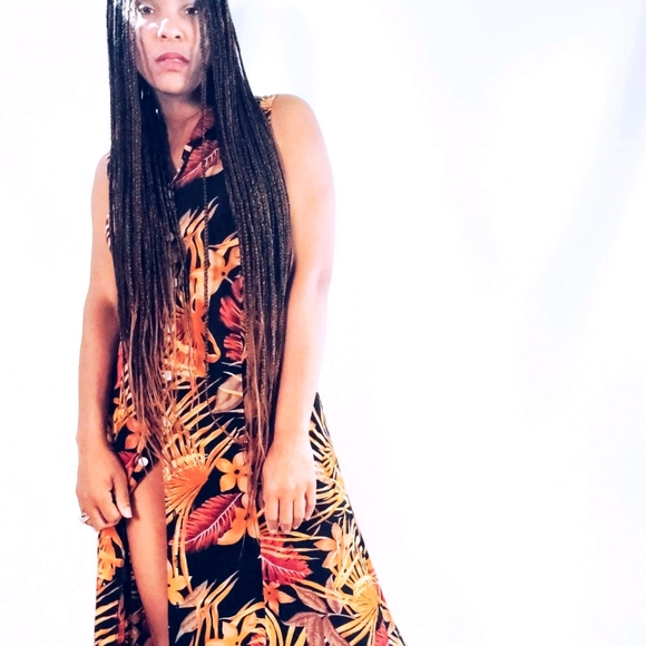 Vintage Dresses & Skirts - Vintage Floral Maxi